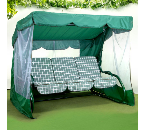 Садова гойдалка GreenGard Таїті, зелена