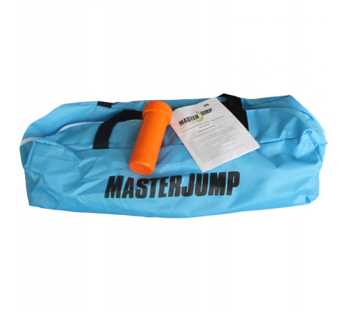 Мат гімнастичний MASTER 100 x 20 cм, біло-рожевий