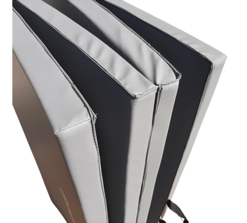 Мат гімнастичний MASTER 240 x 120 x 5 см, білий