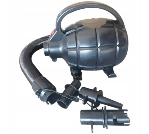 Мат гімнастичний надувний MASTER 400 x 150 x 20 cм, сіро-зелений