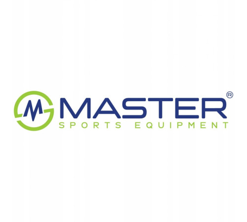 Мат гімнастичний надувний MASTER 400 x 150 x 20 cм, сіро-зелений