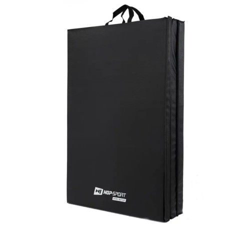 Мат гімнастичний Hop-Sport HS-095FM, 183 х 90 х 5 см, чорний