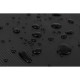 Мат гімнастичний Hop-Sport HS-095FM, 183 х 90 х 5 см, чорний