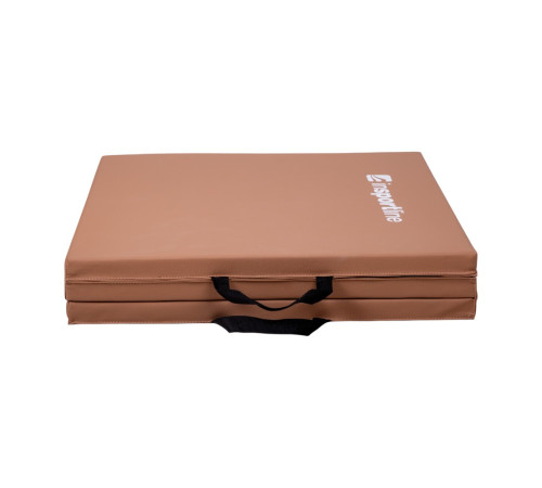 Мат гімнастичний inSPORTline Trifold, 195 x 90 x 5 см, коричневий