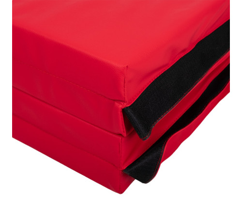 Мат гімнастичний inSPORTline Kvadfold, 200 x 120 x 5 см, червоний