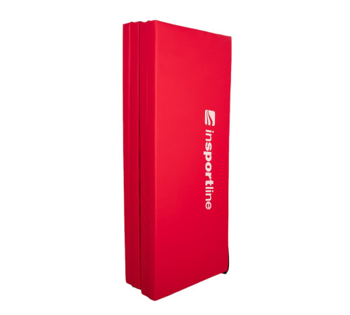 Мат гімнастичний inSPORTline Kvadfold, 200 x 120 x 5 см, червоний