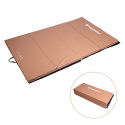 Мат гімнастичний inSPORTline Kvadfold, 200 x 120 x 5 см, коричневий