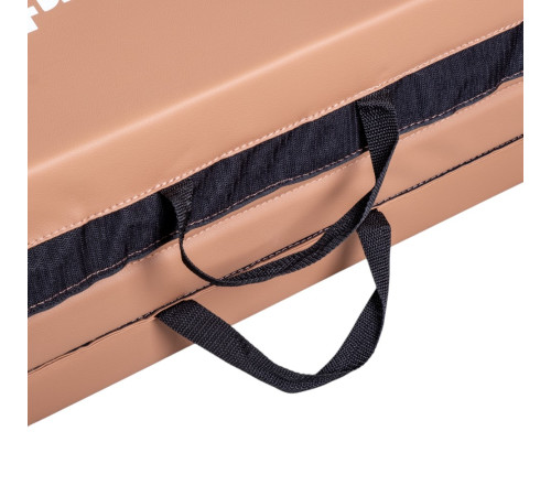 Мат гімнастичний inSPORTline Kvadfold, 200 x 120 x 5 см, коричневий