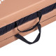 Мат гімнастичний inSPORTline Kvadfold, 200 x 120 x 5 см, коричневий