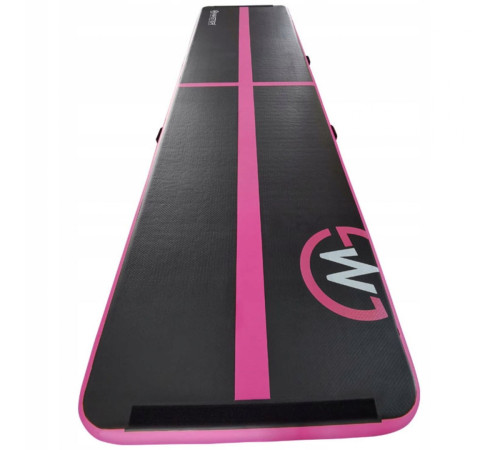 AirTrack Dmuchana Mata Gimnastyczna MASTER 500 x 100 x 10 cm Black-Pink