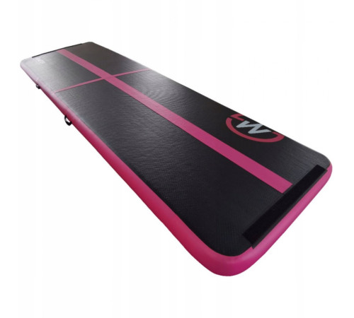 AirTrack Dmuchana Mata Gimnastyczna MASTER 500 x 100 x 10 cm Black-Pink