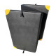 Materac Do Ćwiczeń Składany 3-Częściowy MASTER PE 200x120x5 cm Czarny