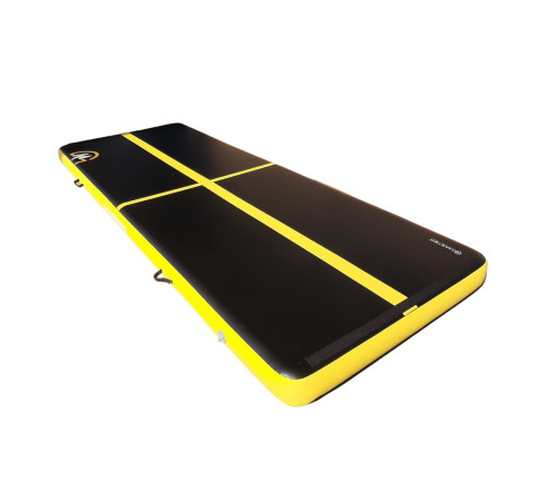 Мат гімнастичний MASTER 400 x 150 x 20 см, чорно-жовта