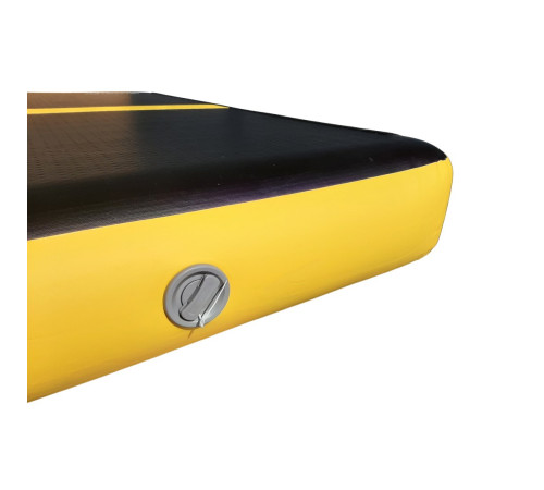 Мат гімнастичний MASTER 400 x 150 x 20 см, чорно-жовта