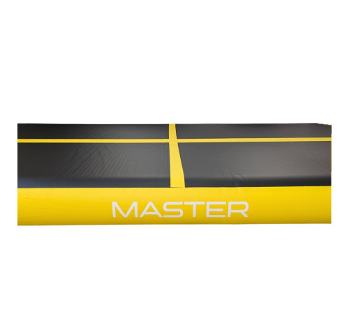 Мат гімнастичний MASTER 400 x 150 x 20 см, чорно-жовта