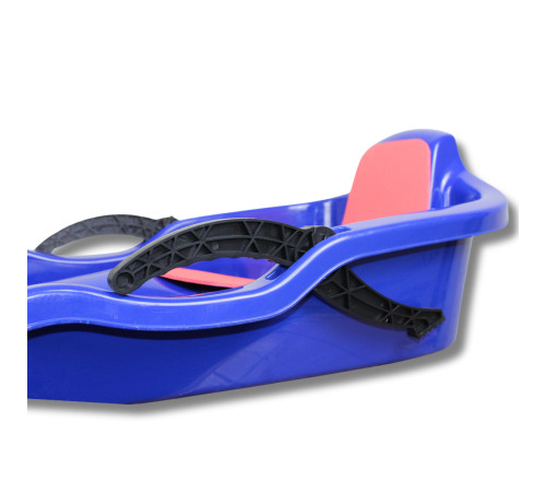 Санки пластикові з гальмами Prime Sport Snow Rider сині