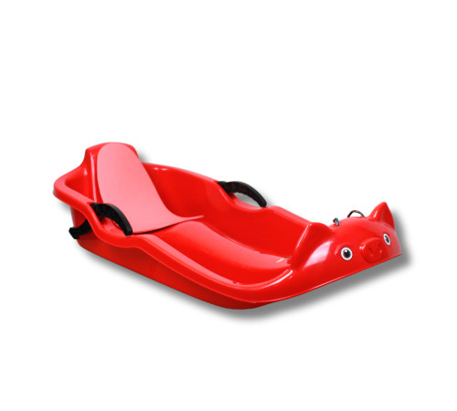 Санки пластикові з гальмами Prime Sport Snow Rider червоні