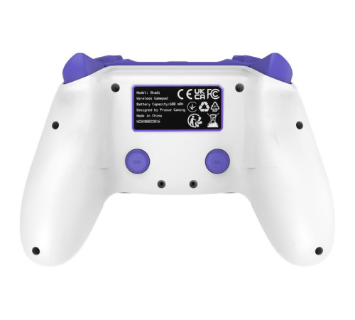 Геймпад бездротовий Proove Gaming Skadi біло-фіолетовий