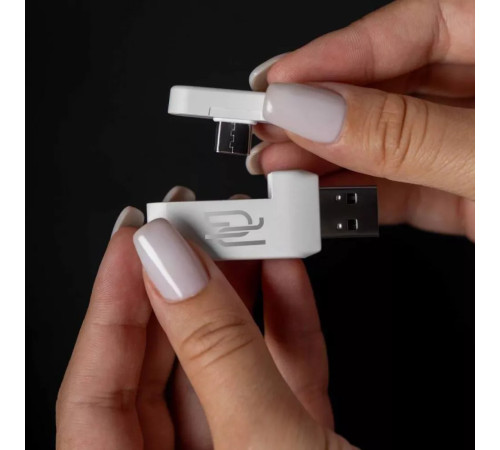 Навушникик ігрові бездротові Proove Gaming Glimmer APP біло-фіолетові