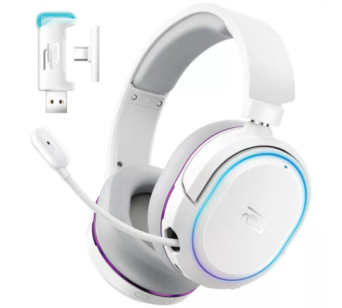 Навушники ігрові бездротові Proove Gaming Rapture APP білі