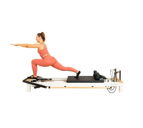Реформер для пілатесу Align Pilates C8-S Pro, білий