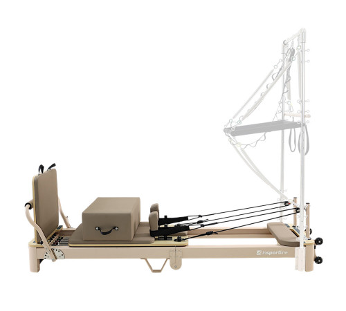 Pilates Reformer inSPORTline Comfolder EVO, бежевий