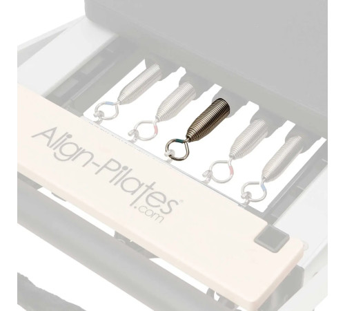 Пружина для реформерів Align Pilates Reformer та Cadillac 47 см жорстка, зелена