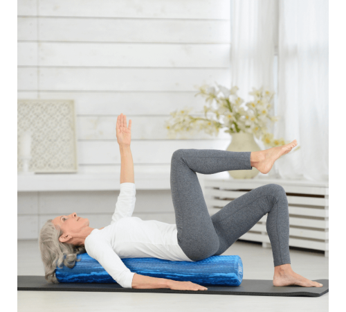 Ролик для вправ SISSEL Pilates Roller Pro Soft - 90 cм