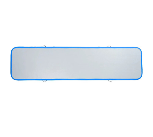 Килимок надувний VEVOR 398 x 101 x 10 см, біло-синій