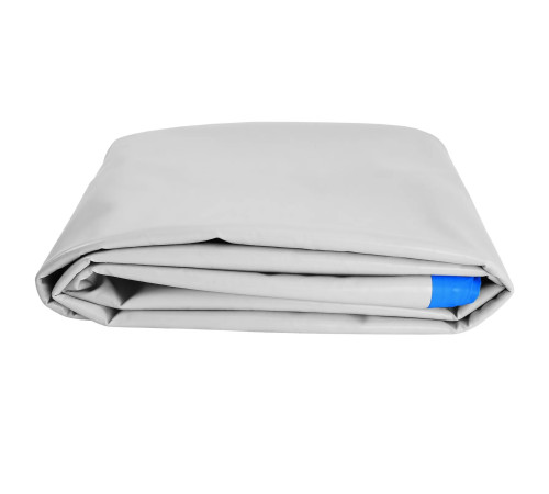 Килимок надувний VEVOR 398 x 101 x 10 см, біло-синій