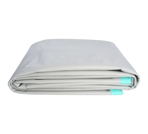 Килимок надувний VEVOR 498 x 101 x 10 см, біло-м'ятний