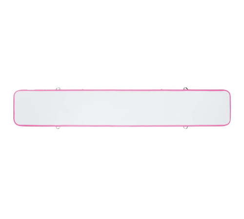 Килимок надувний VEVOR 598 x 101 x 10 см, біло-рожевий