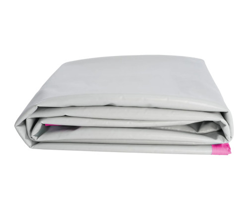 Килимок надувний VEVOR 598 x 101 x 10 см, біло-рожевий