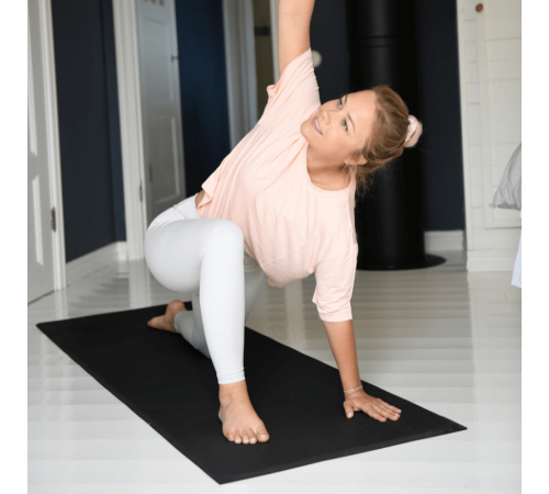 Килимок для вправ SISSEL Gym Mat Plus 180 x 60 x 1,0 см - чорний