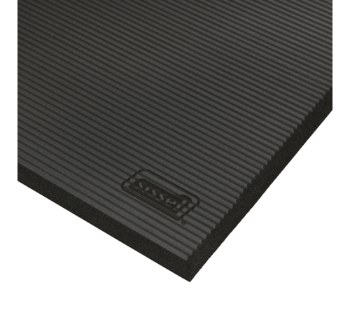 Килимок для вправ SISSEL Gym Mat Plus 180 x 60 x 1,0 см - чорний
