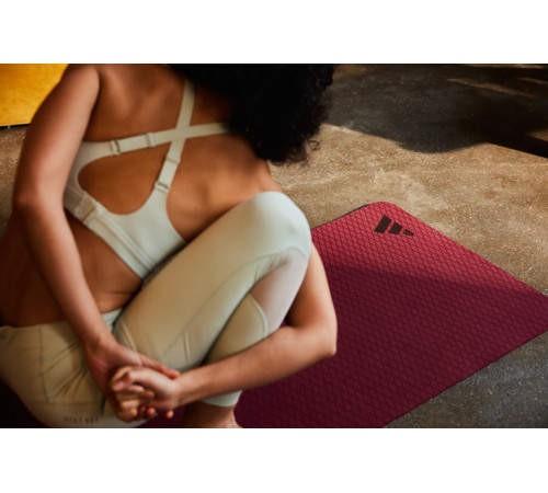 Килимок для йоги Adidas 6 мм, рожевий