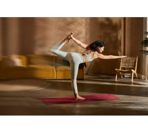 Килимок для йоги Adidas 6 мм, рожевий