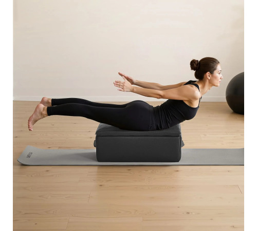 Ящик для пілатесу VEVOR 62,5 х 43,5 х 24 см, чорний