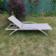 Шезлонг Greengard Барнео 200 х 78 х 42 см - білий