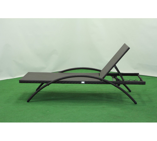 Шезлонг Greengard Барнео 200 х 78 х 42 см - коричневий