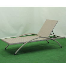 Шезлонг Greengard Барнео 200 х 78 х 42 см - бежевий