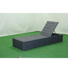 Шезлонг Greengard Кариби 200 х 70 х 31 см - сірий