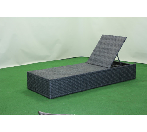 Шезлонг Greengard Кариби 200 х 70 х 31 см - сірий