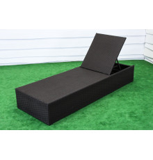 Шезлонг Greengard Кариби 200 х 70 х 31 см - коричневий