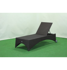 Шезлонг Greengard Мальдіви 198 х 85 х 45 см - коричневий