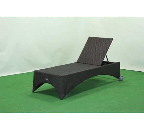 Шезлонг Greengard Мальдіви 198 х 85 х 45 см - коричневий