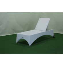 Шезлонг Greengard Мальдіви 198 х 85 х 45 см - білий