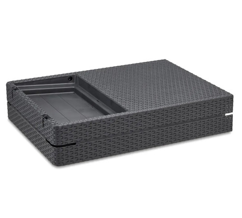 Шезлонг Keter Jaipur, 187 х 58 х 29 см - графіт