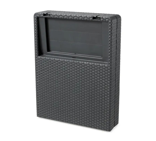 Шезлонг Keter Jaipur, 187 х 58 х 29 см - коричневий