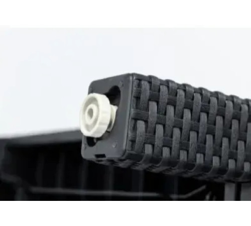 Шезлонг Keter Daytona Deluxe з матрацом, 195 х 65 х 25,5 см - графіт